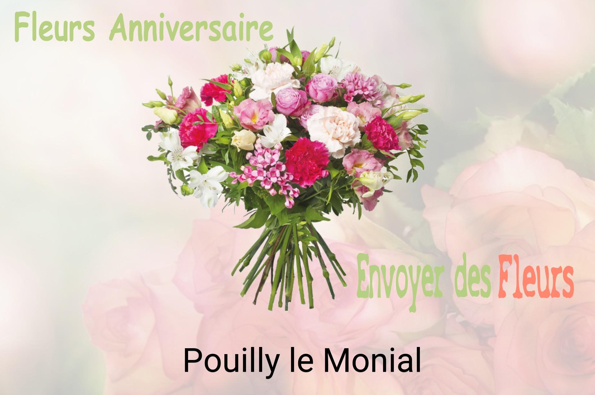 Bouquet de fleurs d’anniversaire livré à Pouilly-le-Monial